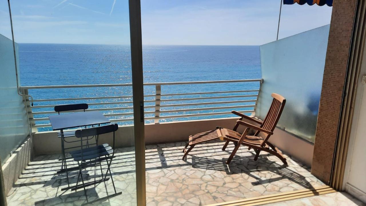 Menton Front Bord De Mer Cote D'Azur Florentina Sea View French Riviera Proche Monaco Montecarlo Superb Studio Exterior foto