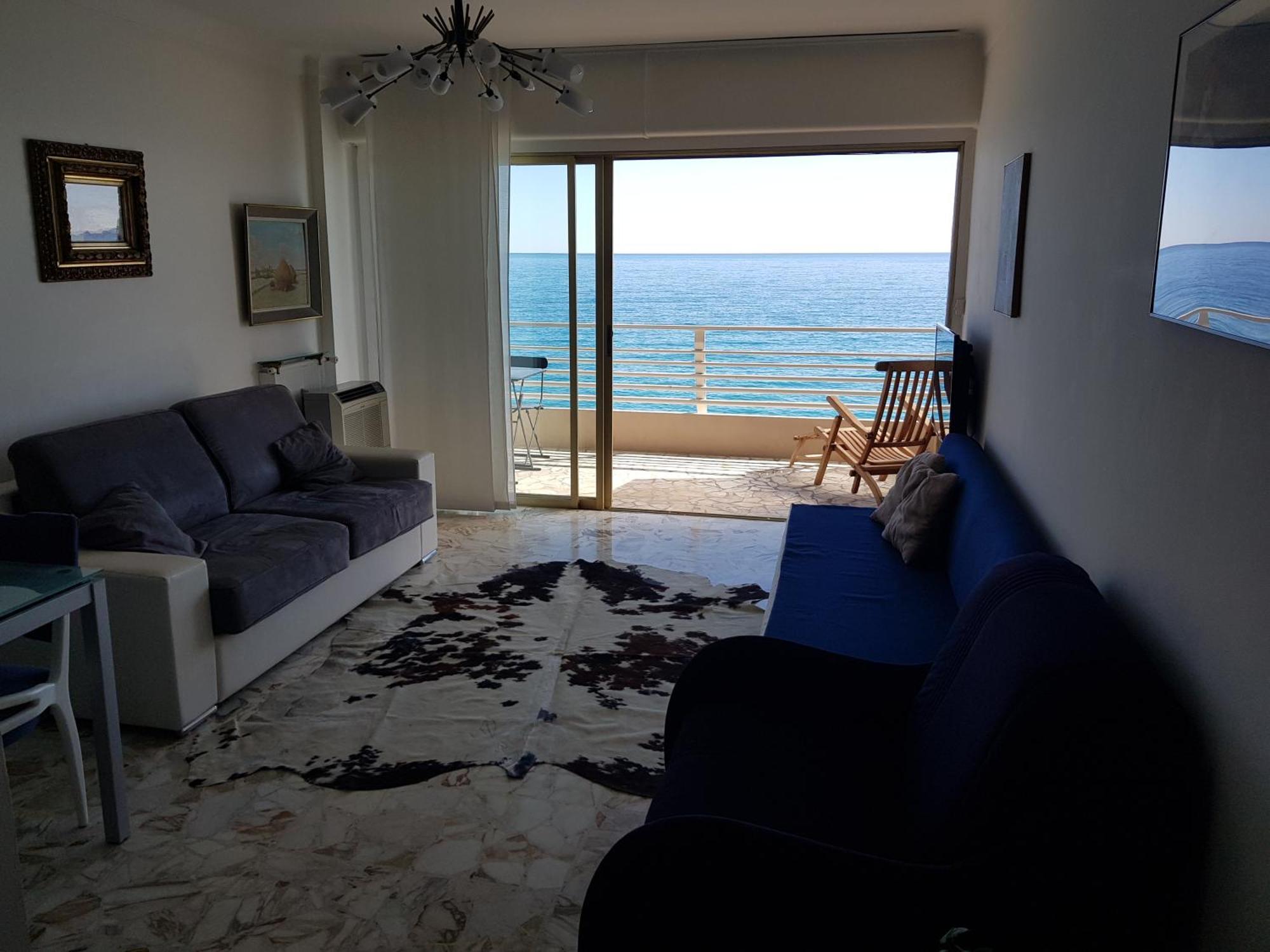 Menton Front Bord De Mer Cote D'Azur Florentina Sea View French Riviera Proche Monaco Montecarlo Superb Studio Exterior foto